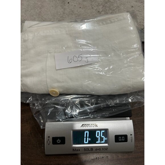 Tommy Bahama NWT White Linen Blend Pants Size 10 Relaxed Fit Drawstring Waist - Picture 11 of 11